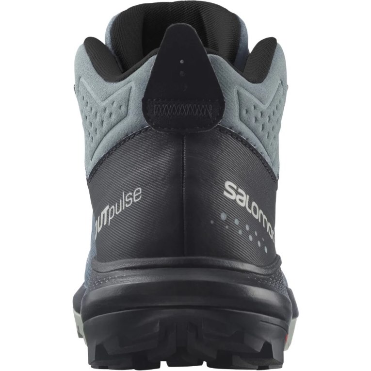 Botas Montaña Salomon Outpulse Mid GTX Mujer Turquesa Negros | MX HMDC612